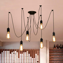Carica l'immagine nel visualizzatore di Gallery, Lampadario Sospensione in Stile Vintage Industriale