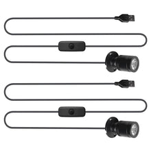Carica l'immagine nel visualizzatore di Gallery, 2 Pezzi Mini Spot Light: Mini Spot Light con interruttore, piccola luce d'accento, USB 5V 3 W Illuminazione puntiforme p