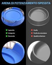 Carica l'immagine nel visualizzatore di Gallery, DEZAWRTY Set trotttola X, 6 trottole da combattimento, 2 lanciatori e arena
