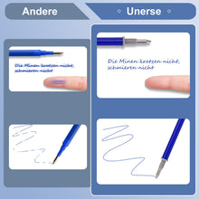 Carica l'immagine nel visualizzatore di Gallery, Willingood Refill per Penna Gel Cancellabile,compatibili con Legami,14 Pezzi,Blu, Altezza 13 cm, Inchiostro Termosensibile, Punta 0,7 mm, Particolarmente adatto per la scuola e la vita quotidiana