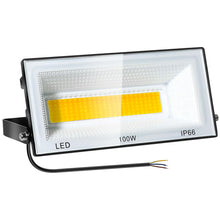 Carica l'immagine nel visualizzatore di Gallery, CREATESTAR Faretto LED da Esterno 100W, Faro Led Esterno 10000LM,3000K Bianco Caldo Faretti Led IP66 Impermeabile per Gi