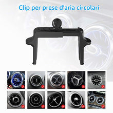 Carica l'immagine nel visualizzatore di Gallery, Porta Cellulare Auto per Bocchette Rotonde, porta telefono auto per bocchette aria, accessori mini cooper countryman mer