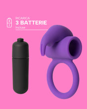 Carica l'immagine nel visualizzatore di Gallery, MySecretCase Anello Vibrante per Lei e Lui, 5 Vibrazioni, Vibratoreper Uomo