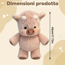 Carica l'immagine nel visualizzatore di Gallery, Peluche Che Corre, Peluche Di Cinghiale, Pe-luche Cinghiale Che Corre, Pe-luche Vitello Che Corre, Running Cow Plush, Mu