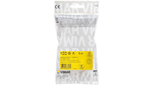 Carica l'immagine nel visualizzatore di Gallery, Vimar FP00303 Adattatore semplice SICURY 250 V~ 3 pezzi, spina grande 2P+T 16A standard IT tipo S17, presa 2P+T 16A stan
