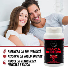 Carica l'immagine nel visualizzatore di Gallery, Integratori sessuali per uomo Tribulus Terrestris e Maca nera con L Arginina. Integratore uomo prestazioni + Vitamine B 