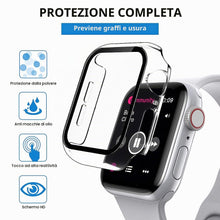 Carica l'immagine nel visualizzatore di Gallery, LϟK 2 Pezzi Cover per Apple Watch SE 3/2/1 Series 6/5/4 40mm,Trasparente