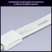 Carica l'immagine nel visualizzatore di Gallery, Philips Hue Indoor 1 Pack Strisce LED Smart Solo Kit Base 5m - Luci LED con controllo tramite Hue App - Strisce luminose compatibili con Alexa, Google Assistant e Apple HomeKit