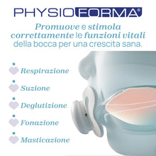 Carica l'immagine nel visualizzatore di Gallery, Chicco PhysioForma Ciuccio in Silicone 0-2 Mesi, 2 Pezzi, Set Gommottini 0-2 Mesi, Supportano la Respirazione Fisiologic