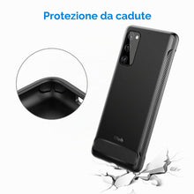 Carica l'immagine nel visualizzatore di Gallery, JETech Cover Slim per Samsung Galaxy S20 FE, Nero