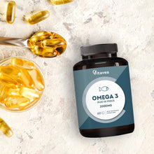 Carica l'immagine nel visualizzatore di Gallery, Omega 3-2000 mg - 1000mg EPA 500mg DHA - Senza Retrogusto - 2 Mesi