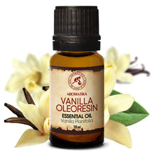 Carica l'immagine nel visualizzatore di Gallery, Olio Essenziale di Vaniglia Oleoresin 10ml - Vanilla Planifolia - 100% Puro - Aromaterapia - per la Cura Della Pelle e Capelli - Diffusori di Olio - Umidificatore - Profumo di Vaniglia