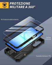 Carica l'immagine nel visualizzatore di Gallery, Lanhiem Cover per Samsung A18/A16/A17/A26 5G, 16FT Magnetica Antiurto, Nero