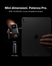 Carica l'immagine nel visualizzatore di Gallery, INIU 10000mAh Power Bank, Mini 45W Ricarica Rapida Caricatore Portatile