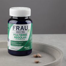 Carica l'immagine nel visualizzatore di Gallery, FRAU Multierbe Regolax Complex 200 Compresse da 500 mg, Integratore Alimentare Regolarità Transito Intestinale, Lassativ