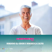 Carica l'immagine nel visualizzatore di Gallery, Gripdent Tabs 54 - Compresse disinfettanti - Disinfetta e sbianca dentiere, bites, paradenti, apparecchi ortodontici e d