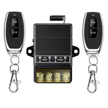 Carica l'immagine nel visualizzatore di Gallery, Interruttore di comando a distanza, DC 12V / 24V / 48V / 72V / 40A Rel¨¨ Interruttore a distanza per allarmi antifurto, Sistemi di sicurezza Porta a rulli Lind, Barriere a portale ecc. (black)¡­