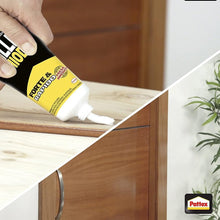 Carica l'immagine nel visualizzatore di Gallery, Pattex Millechiodi Forte &amp; Rapido, adesivo di montaggio extra forte che sostituisce viti e fori al muro, adesivo bianco con effetto ventosa, 1x250g tubo