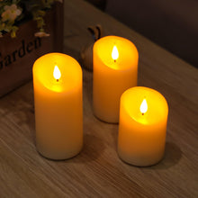 Carica l'immagine nel visualizzatore di Gallery, Forever Speed 3 Pezzi Candele LED Ricaricabili con Timer, Dimmerabile Candele Senza Fiamma con Cavo USB Flameless Candel