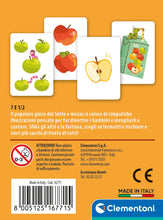 Carica l'immagine nel visualizzatore di Gallery, Clementoni - 7 e Mezzo, Mazzo di 50 Carte per Imparare a Contare, Gioco da Viaggio Divertente per Bambini 6+ Anni, 2-5 Giocatori, Idea Regalo, Made in Italy, Lingua Italiana, 16771