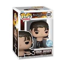 Carica l'immagine nel visualizzatore di Gallery, Funko Pop! Animation: AoT - Eren Jaeger Jeager - Metallic - Attack On Titan - Esclusiva Amazon - Figura in Vinile da Collezione - Idea Regalo - Merchandising Ufficiale - Anime Fans