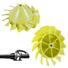Carica l'immagine nel visualizzatore di Gallery, 2pz Lama Ventola Soffiante per Ryobi, Lama del Ventilatore del Soffiatore per Foglie di Ricambio per La Sostituzione del
