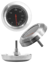 Carica l'immagine nel visualizzatore di Gallery, HomeTools. - Termometro analogico per barbecue, resistente alla temperatura, per BBQ e affumicatore, diametro 5 cm, rang