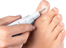 Carica l'immagine nel visualizzatore di Gallery, Beurer MP 41 - Fresa elettrica per Unghie con 7 Accessori Professionali per Manicure e Pedicure in zaffiro e feltro per accorciare, limare, modellare e curare unghie e cuticole, 4,600 giri/min