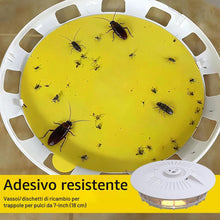 Carica l'immagine nel visualizzatore di Gallery, Trappola per pulci per interni, 30 Pezzi Ricarica per Trappola Antipulci, Dischi Adesivi Circolari da 18 cm di Diametro,