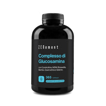 Carica l'immagine nel visualizzatore di Gallery, Glucosamina con Condroitina, MSM, Boswellia &amp; Quercetina - 365 Capsule