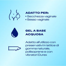 Carica l'immagine nel visualizzatore di Gallery, Durex Naturals Gel Lubrificante Intimo Idratante Con Acido Ialuronico - 100 Ml