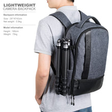 Carica l'immagine nel visualizzatore di Gallery, K&amp;F Concept Zaino per Fotocamera Professionale, Borsa Fotocamera Impermeabile, Zaino Fotocamera di Grande Capacità