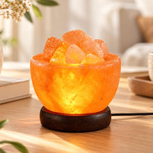 Carica l'immagine nel visualizzatore di Gallery, Lampada di Sale USB, Lampada Cristallo di Sale, Braciere Grezzo