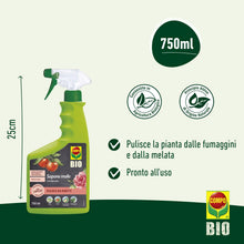 Carica l'immagine nel visualizzatore di Gallery, COMPO BIO Sapone Molle di Potassio,Rimedio per Afidi,Pronto Uso, 750ml