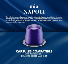 Carica l'immagine nel visualizzatore di Gallery, Caffè Borbone Miscela Mia Napoli - 100 Capsule ALLUMINIO (10 confezioni da 10) - Compatibili con le Macchine ad uso domestico Nespresso*