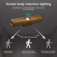 Carica l'immagine nel visualizzatore di Gallery, 1 pezzo applique camera da letto, con gradiente di colore, lampada a parete a batteria con sensore di movimento, lampada