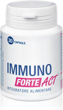 Carica l'immagine nel visualizzatore di Gallery, Immuno Forte Act, Integratore Alimentare Difesa dell'Organismo, 30 capsule