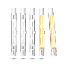Carica l'immagine nel visualizzatore di Gallery, R7S Lampadina Alogena R7S 78MM 48W 230V Dimmerabile Lampadine luce calda 2700K,5 Pezzi