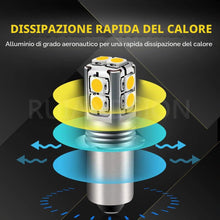 Carica l'immagine nel visualizzatore di Gallery, Ruiandsion P13.5S Base Lampadina LED 6-40 Volt Lampadina LED di Aggiornamento per Torcia Bianca 6V 9V 12V 18V 19.2V 24V,