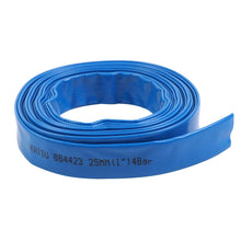 Carica l'immagine nel visualizzatore di Gallery, KATSU Tubo flessibile di scarico piatto 10 m x 25 mm, con 2 Clip e Connettore, per Pompe Sommerse e Altre Pompe dell'Acq