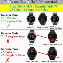 Carica l'immagine nel visualizzatore di Gallery, iDaPro Pellicola Vetro per Garmin fenix 7S Solar / 7S / 7S Sapphire Solar