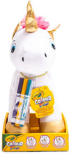 Carica l'immagine nel visualizzatore di Gallery, CRAYOLA Colour Me Plush, Peluche Colorabile con 3 Pennarelli, Soggetto Unicorno, attività Creativa e Regalo per Bambini, da 3 Anni, 4026316