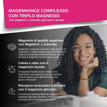 Carica l'immagine nel visualizzatore di Gallery, Complesso di Magnesio L-treonato Magtein®, Glicinato e Taurato, 30 Giorni