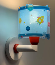 Carica l'immagine nel visualizzatore di Gallery, Dalber lampada applique da parete per bambini Planets pianeti sistema solare blu