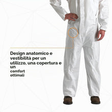Carica l'immagine nel visualizzatore di Gallery, 3M™ 4510 Indumento di protezione 5/6, Laminato , bianco, taglia L
