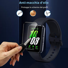 Carica l'immagine nel visualizzatore di Gallery, 3 Pezzi Pellicola Protettiva per Samsung Galaxy Fit 3, HD Flessibile Vetro Temperato Ultra Sottile Morbido Vetrino Prote
