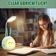 Carica l'immagine nel visualizzatore di Gallery, Lampada da Scrivania per Bambini,Lampada da Scrivania Simpatico Cartone Animato,USB Ricaricabile e 3 Modalità di Illumin