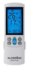 Carica l'immagine nel visualizzatore di Gallery, Superior AirCo PLUS - Telecomando Universale per Climatizzatori - 4000 codici - Ampio Display Retroilluminato - Timer No