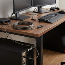 Carica l'immagine nel visualizzatore di Gallery, QWORK® Cavo di prolunga USB 10M, connettore USB 2.0 maschio a femmina in alluminio, per lettore di schede, computer, tas