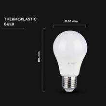 Carica l'immagine nel visualizzatore di Gallery, V-TAC 10x Lampadine LED A60 con Attacco E27 potenza 10.5W (Equivalenti a 75W) - Lampadine Nuova Generazione - 1055 Lumen
